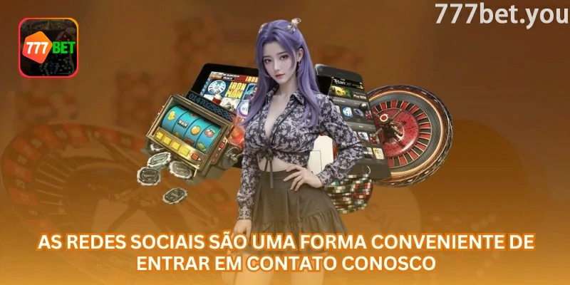 Redes sociais e mensageiros oficiais ligados à plataforma 777bet