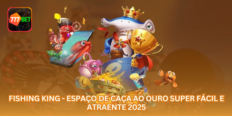 Fishing King online é um jogo de pesca com criaturas variadas, armas especiais e rodadas rápidas para quem gosta de ação no cassino online.